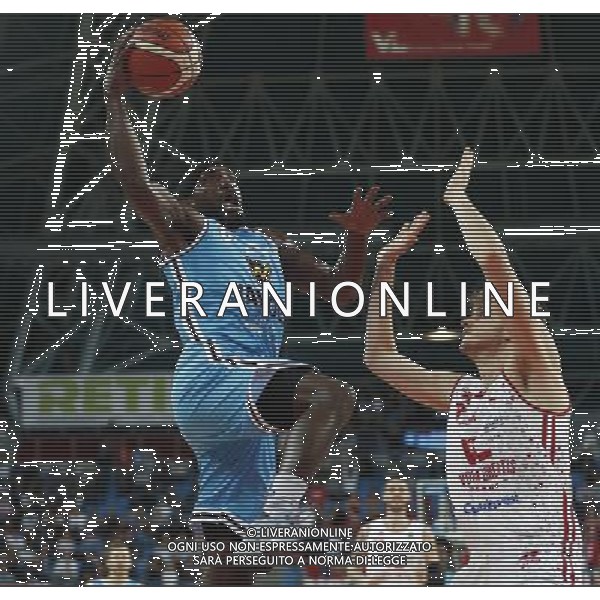 Lega Basket serie A Victoria Libertas Pesaro - Vanoli Basket Cremona 29/10/2017 nella foto:Johnson Odom Darius Â©Claudio Zamagni/Agenzia Aldo Liverani Johnson Odom Darius during basketball match between Victoria Libertas Pallacanestro Pesaro and Vanoli Basket Cremona at Adriatic Arena in Pesaro on October 29 2017 photo credit Claudio Zamagni/Aldo Liverani Photo Agency 