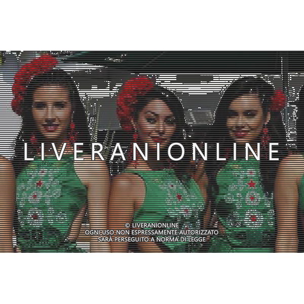 Grid girls. 29.10.2017. Formula 1 World Championship, Rd 18, Mexican Grand Prix, Mexico City, Mexico, Race Day. AG ALDO LIVERANI SAS ONLY ITALY