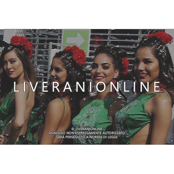 Grid girls. 29.10.2017. Formula 1 World Championship, Rd 18, Mexican Grand Prix, Mexico City, Mexico, Race Day. AG ALDO LIVERANI SAS ONLY ITALY