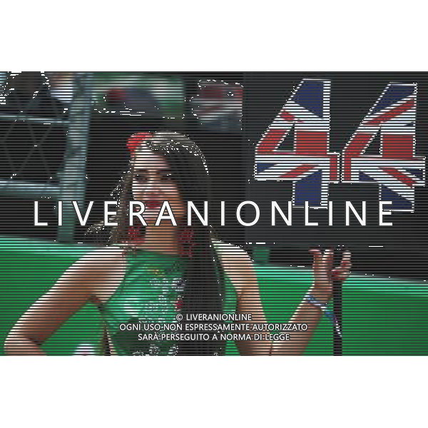 Grid girl. 29.10.2017. Formula 1 World Championship, Rd 18, Mexican Grand Prix, Mexico City, Mexico, Race Day. AG ALDO LIVERANI SAS ONLY ITALY