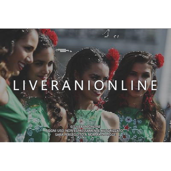 Grid girls. 29.10.2017. Formula 1 World Championship, Rd 18, Mexican Grand Prix, Mexico City, Mexico, Race Day. AG ALDO LIVERANI SAS ONLY ITALY