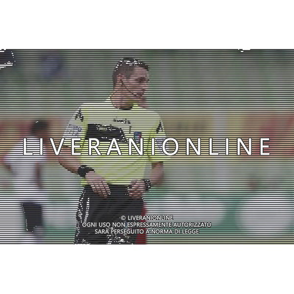 CESENA - NOVARA serie B ConTe.it 28/10/2017 nella foto: Arbitro Daniele Mminelli ©Claudio Zamagni/Agenzia Aldo Liverani Referee Daniele Mminelli during Serie B conTe.it match between Cesena and Novara at Stadio Orogel Dino Manuzzi on October 28, 2017 in Cesena, Italy. photo credit by Claudio Zamagni/Aldo Liverani Photo Agency 