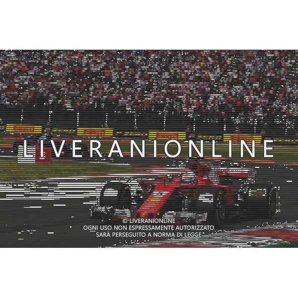 Sebastian Vettel (GER) Ferrari SF70H. 29.10.2017. Formula 1 World Championship, Rd 18, Mexican Grand Prix, Mexico City, Mexico, Race Day. AG ALDO LIVERANI SAS ONLY ITALY