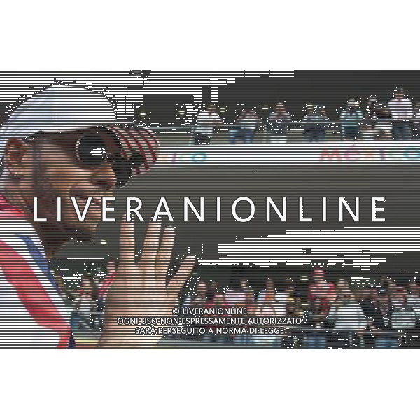 Lewis Hamilton (GBR) Mercedes AMG F1 celebrates winning the World Championship with the team. 29.10.2017. Formula 1 World Championship, Rd 18, Mexican Grand Prix, Mexico City, Mexico, Race Day. AG ALDO LIVERANI SAS ONLY ITALY