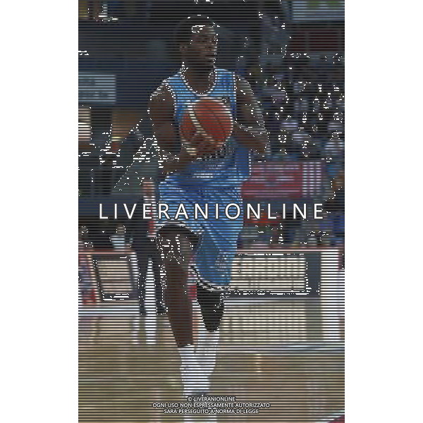 Lega Basket serie A Victoria Libertas Pesaro - Vanoli Basket Cremona 29/10/2017 nella foto: Martin Kelvin ©Claudio Zamagni/Agenzia Aldo Liverani Martin Kelvin during basketball match between Victoria Libertas Pallacanestro Pesaro and Vanoli Basket Cremona at Adriatic Arena in Pesaro on October 29 2017 photo credit Claudio Zamagni/Aldo Liverani Photo Agency 