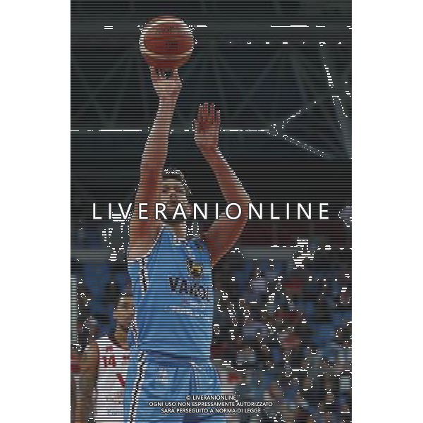 Lega Basket serie A Victoria Libertas Pesaro - Vanoli Basket Cremona 29/10/2017 nella foto:Ricci Gianpaolo ©Claudio Zamagni/Agenzia Aldo Liverani Ricci Gianpaolo during basketball match between Victoria Libertas Pallacanestro Pesaro and Vanoli Basket Cremona at Adriatic Arena in Pesaro on October 29 2017 photo credit Claudio Zamagni/Aldo Liverani Photo Agency 