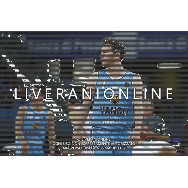 Lega Basket serie A Victoria Libertas Pesaro - Vanoli Basket Cremona 29/10/2017 nella foto: Diener Travis ©Claudio Zamagni/Agenzia Aldo Liverani Diener Travis during basketball match between Victoria Libertas Pallacanestro Pesaro and Vanoli Basket Cremona at Adriatic Arena in Pesaro on October 29 2017 photo credit Claudio Zamagni/Aldo Liverani Photo Agency 