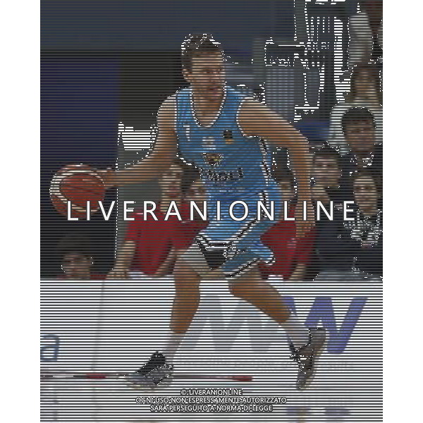 Lega Basket serie A Victoria Libertas Pesaro - Vanoli Basket Cremona 29/10/2017 nella foto: Diener Travis ©Claudio Zamagni/Agenzia Aldo Liverani Diener Travis during basketball match between Victoria Libertas Pallacanestro Pesaro and Vanoli Basket Cremona at Adriatic Arena in Pesaro on October 29 2017 photo credit Claudio Zamagni/Aldo Liverani Photo Agency 