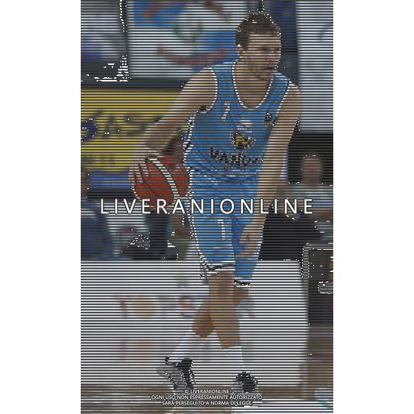 Lega Basket serie A Victoria Libertas Pesaro - Vanoli Basket Cremona 29/10/2017 nella foto: Diener Travis ©Claudio Zamagni/Agenzia Aldo Liverani Diener Travis during basketball match between Victoria Libertas Pallacanestro Pesaro and Vanoli Basket Cremona at Adriatic Arena in Pesaro on October 29 2017 photo credit Claudio Zamagni/Aldo Liverani Photo Agency 