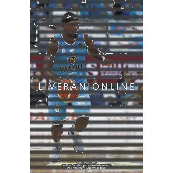 Lega Basket serie A Victoria Libertas Pesaro - Vanoli Basket Cremona 29/10/2017 nella foto: Johnson Odom Darius ©Claudio Zamagni/Agenzia Aldo Liverani Johnson Odom Darius during basketball match between Victoria Libertas Pallacanestro Pesaro and Vanoli Basket Cremona at Adriatic Arena in Pesaro on October 29 2017 photo credit Claudio Zamagni/Aldo Liverani Photo Agency 
