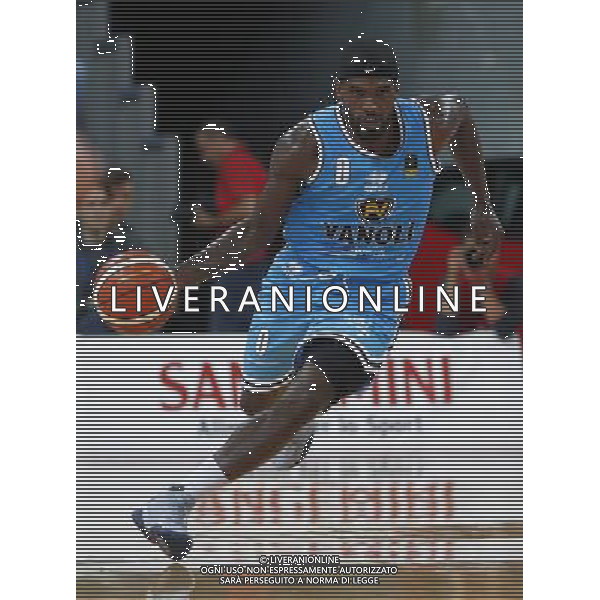 Lega Basket serie A Victoria Libertas Pesaro - Vanoli Basket Cremona 29/10/2017 nella foto: Johnson Odom Darius ©Claudio Zamagni/Agenzia Aldo Liverani Johnson Odom Darius during basketball match between Victoria Libertas Pallacanestro Pesaro and Vanoli Basket Cremona at Adriatic Arena in Pesaro on October 29 2017 photo credit Claudio Zamagni/Aldo Liverani Photo Agency 