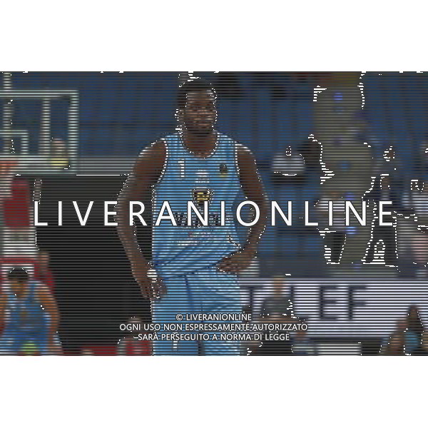 Lega Basket serie A Victoria Libertas Pesaro - Vanoli Basket Cremona 29/10/2017 nella foto: Martin Kelvin ©Claudio Zamagni/Agenzia Aldo Liverani Martin Kelvin during basketball match between Victoria Libertas Pallacanestro Pesaro and Vanoli Basket Cremona at Adriatic Arena in Pesaro on October 29 2017 photo credit Claudio Zamagni/Aldo Liverani Photo Agency 