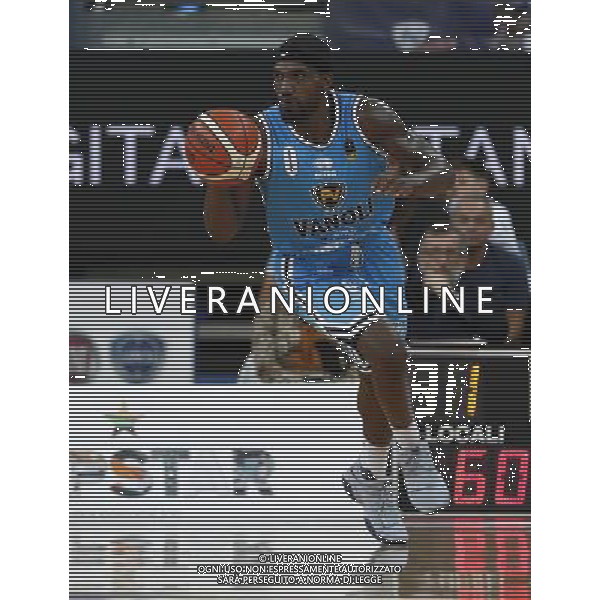 Lega Basket serie A Victoria Libertas Pesaro - Vanoli Basket Cremona 29/10/2017 nella foto: Johnson Odom Darius ©Claudio Zamagni/Agenzia Aldo Liverani Johnson Odom Darius during basketball match between Victoria Libertas Pallacanestro Pesaro and Vanoli Basket Cremona at Adriatic Arena in Pesaro on October 29 2017 photo credit Claudio Zamagni/Aldo Liverani Photo Agency 