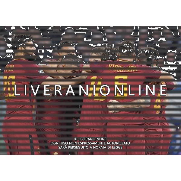 UEFA Champions League 2017/2018 Gruppo C Roma - 31.10.2017 Roma-Chelsea Nella Foto:el shaarawy esulta /Ph.Vitez-Ag. Aldo Liverani