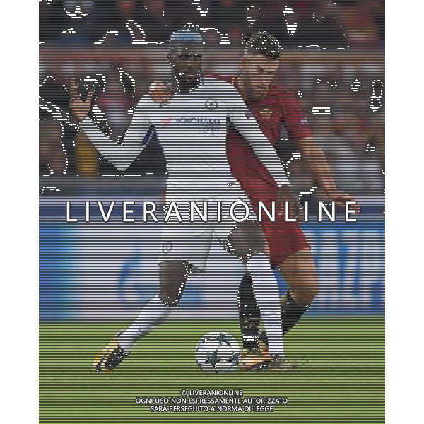UEFA Champions League 2017/2018 Gruppo C Roma - 31.10.2017 Roma-Chelsea Nella Foto:bakayoko strootman /Ph.Vitez-Ag. Aldo Liverani