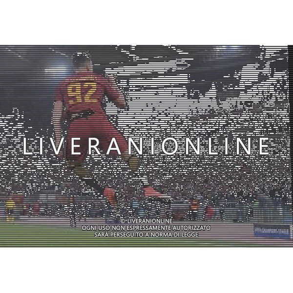 UEFA Champions League 2017/2018 Gruppo C Roma - 31.10.2017 Roma-Chelsea Nella Foto:el stephane shaarawy esulta secondo gol /Ph.Vitez-Ag. Aldo Liverani