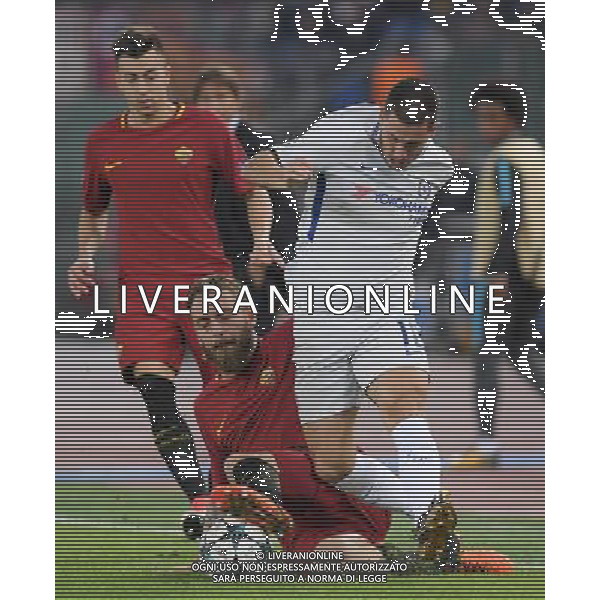 UEFA Champions League 2017/2018 Gruppo C Roma - 31.10.2017 Roma-Chelsea Nella Foto:hazard de rossi daniele /Ph.Vitez-Ag. Aldo Liverani