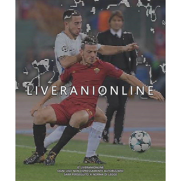UEFA Champions League 2017/2018 Gruppo C Roma - 31.10.2017 Roma-Chelsea Nella Foto:florenzi hazard /Ph.Vitez-Ag. Aldo Liverani