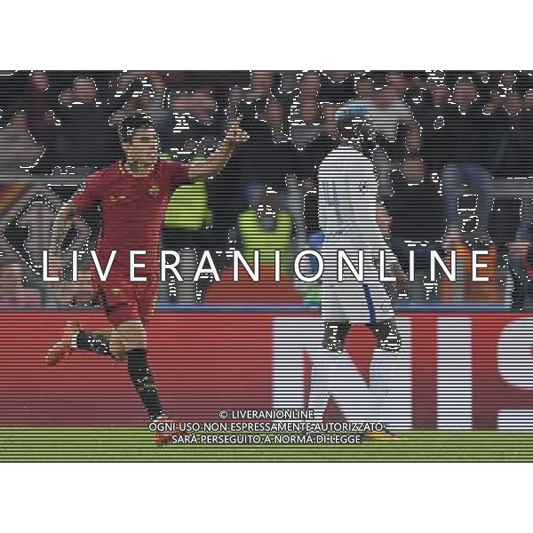 UEFA Champions League 2017/2018 Gruppo C Roma - 31.10.2017 Roma-Chelsea Nella Foto:perotti diego esulta /Ph.Vitez-Ag. Aldo Liverani