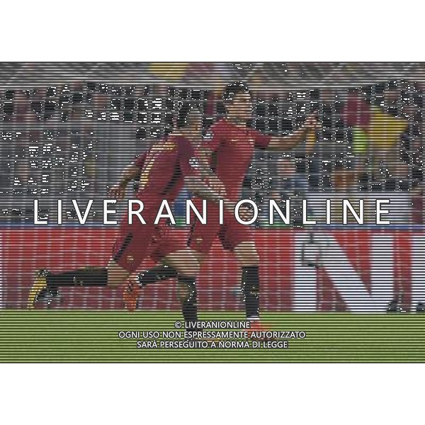 UEFA Champions League 2017/2018 Gruppo C Roma - 31.10.2017 Roma-Chelsea Nella Foto:perotti diego esulta /Ph.Vitez-Ag. Aldo Liverani
