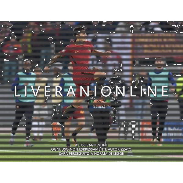 UEFA Champions League 2017/2018 Gruppo C Roma - 31.10.2017 Roma-Chelsea Nella Foto:perotti diego esulta /Ph.Vitez-Ag. Aldo Liverani