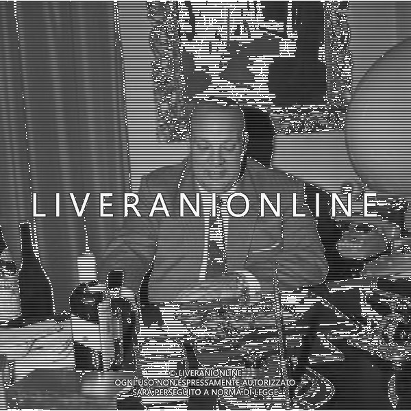 Tommaso \'Tom\' Ponzi\' investigatore e criminologo italiano nel suo studio negli uffici di Milano della \'Tom Ponzi investigazioni\' nel 1971 - Retrospettiva Â©ARCHIVIO / AGENZIA ALDO LIVERANI SAS