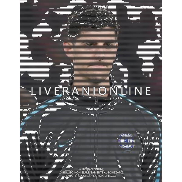 UEFA Champions League 2017/2018 Gruppo C Roma - 31.10.2017 Roma-Chelsea Nella Foto:Courtois Thibaut /Ph.Vitez-Ag. Aldo Liverani