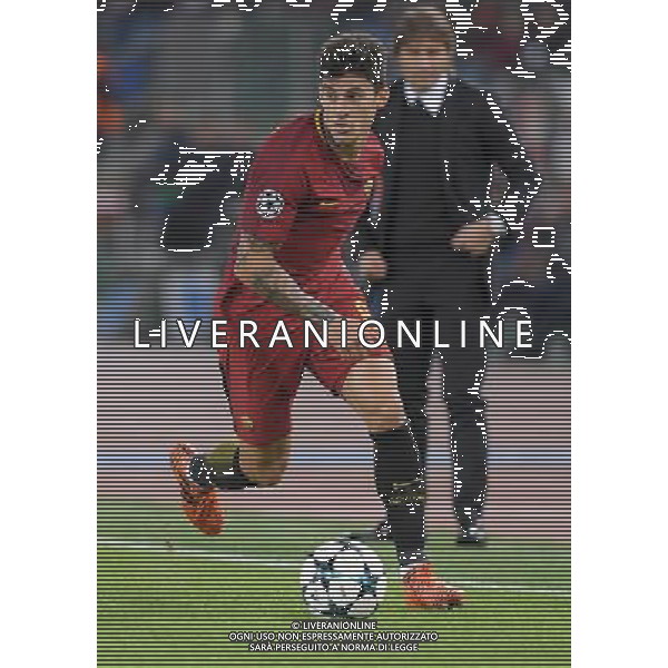 UEFA Champions League 2017/2018 Gruppo C Roma - 31.10.2017 Roma-Chelsea Nella Foto:Perotti Diego /Ph.Vitez-Ag. Aldo Liverani