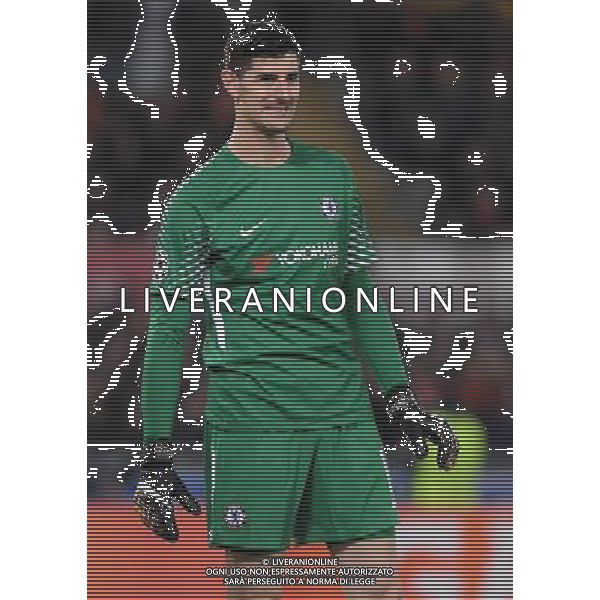UEFA Champions League 2017/2018 Gruppo C Roma - 31.10.2017 Roma-Chelsea Nella Foto:Courtois Thibaut /Ph.Vitez-Ag. Aldo Liverani