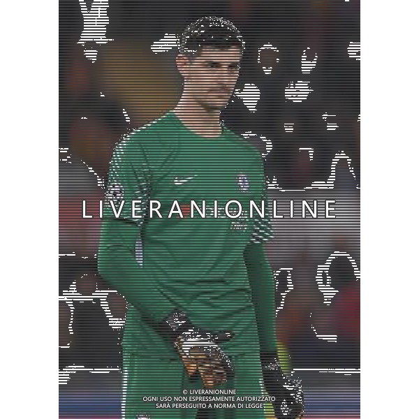 UEFA Champions League 2017/2018 Gruppo C Roma - 31.10.2017 Roma-Chelsea Nella Foto:Courtois Thibaut /Ph.Vitez-Ag. Aldo Liverani