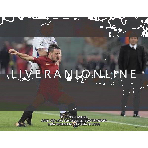 UEFA Champions League 2017/2018 Gruppo C Roma - 31.10.2017 Roma-Chelsea Nella Foto:Hazard Eden - Florenzi Alessandro /Ph.Vitez-Ag. Aldo Liverani