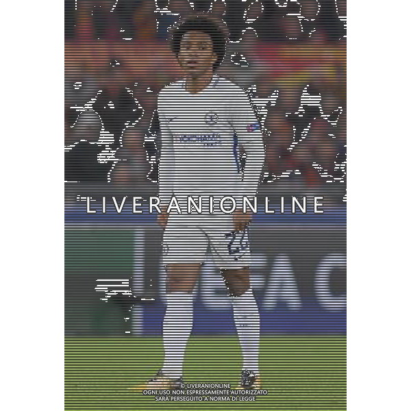 UEFA Champions League 2017/2018 Gruppo C Roma - 31.10.2017 Roma-Chelsea Nella Foto:Willian /Ph.Vitez-Ag. Aldo Liverani