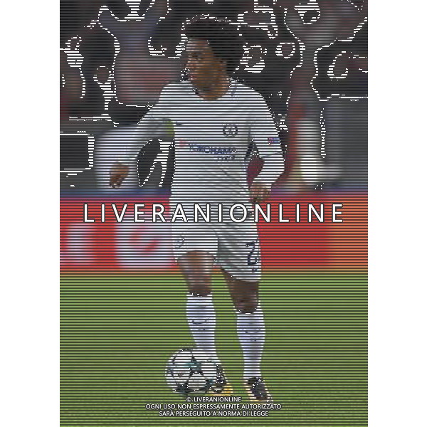 UEFA Champions League 2017/2018 Gruppo C Roma - 31.10.2017 Roma-Chelsea Nella Foto:Willian /Ph.Vitez-Ag. Aldo Liverani