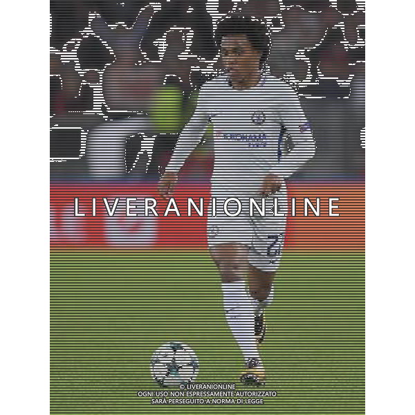UEFA Champions League 2017/2018 Gruppo C Roma - 31.10.2017 Roma-Chelsea Nella Foto:Willian /Ph.Vitez-Ag. Aldo Liverani