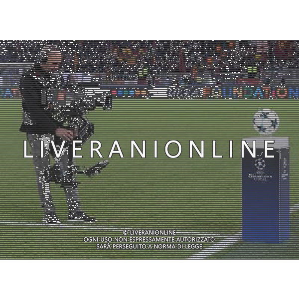 UEFA Champions League 2017/2018 Gruppo C Roma - 31.10.2017 Roma-Chelsea Nella Foto:Tv Riprese televisive cameraman /Ph.Vitez-Ag. Aldo Liverani