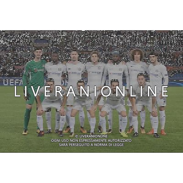 UEFA Champions League 2017/2018 Gruppo C Roma - 31.10.2017 Roma-Chelsea Nella Foto:Chelsea Squadra Formazion Courtois,Rudiger,Cahill,Marcos Alonso,Bakayoko,David Luiz,Morata,Azpilicueta,Pedro,Fabregas,Hazard /Ph.Vitez-Ag. Aldo Liverani
