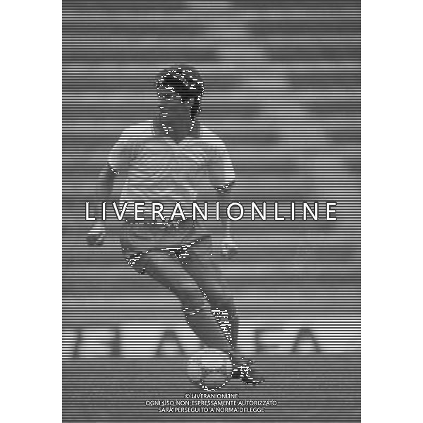 RETROSPETTIVA PAOLO ROSSI CALCIATORE 1986 MEXICO NELLA FOTO PAOLO ROSSI AG ALDO LIVERANI SAS