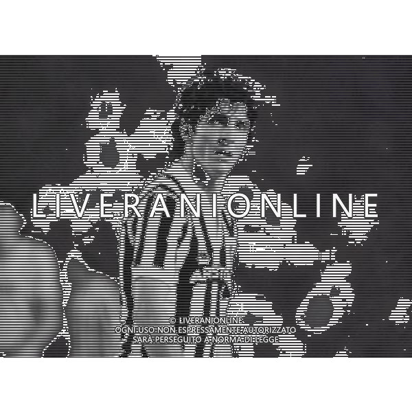 RETROSPETTIVA PAOLO ROSSI CALCIATORE 1983 NELLA FOTO PAOLO ROSSI CON LA MAGLIA DELLA JUVENTUS AG ALDO LIVERANI SAS