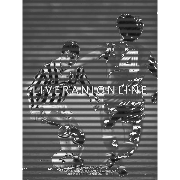RETROSPETTIVA PAOLO ROSSI CALCIATORE 1984-85 NELLA FOTO PAOLO ROSSI CON LA MAGLIA DELLA JUVENTUS AG ALDO LIVERANI SAS
