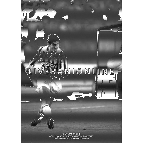 RETROSPETTIVA PAOLO ROSSI CALCIATORE 1984-85 NELLA FOTO PAOLO ROSSI CON LA MAGLIA DELLA JUVENTUS AG ALDO LIVERANI SAS