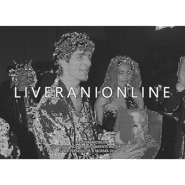 RETROSPETTIVA PAOLO ROSSI CALCIATORE NELLA FOTO PAOLO ROSSI CON ELEONORA VALLONE AL CARNEVALE DI VENEZIA AG ALDO LIVERANI SAS