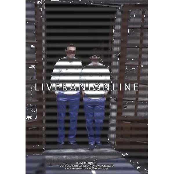 RETROSPETTIVA PAOLO ROSSI CALCIATORE 1982 NELLA FOTO PAOLO ROSSI CON ENZO BEARZOT AG ALDO LIVERANI SAS