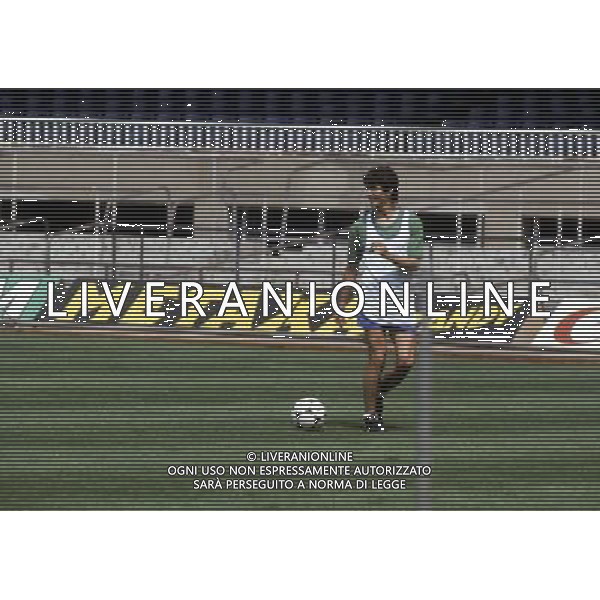RETROSPETTIVA PAOLO ROSSI CALCIATORE 1982 NELLA FOTO PAOLO ROSSI AG ALDO LIVERANI SAS