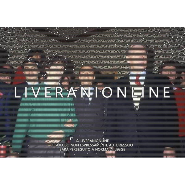 RETROSPETTIVA PAOLO ROSSI CALCIATORE NELLA FOTO PAOLO ROSSI CON NILS LIEDHOLM AG ALDO LIVERANI SAS