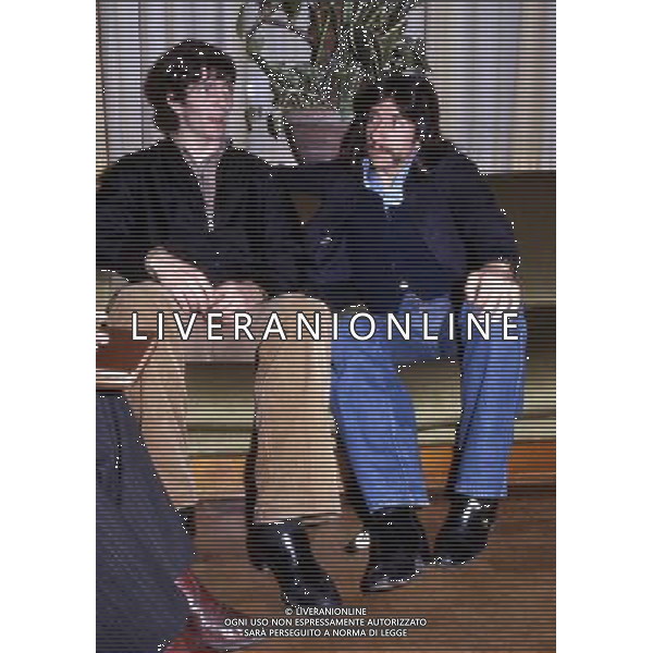 RETROSPETTIVA PAOLO ROSSI CALCIATORE NELLA FOTO PAOLO ROSSI CON FILIPPI ROBERTO AG ALDO LIVERANI SAS