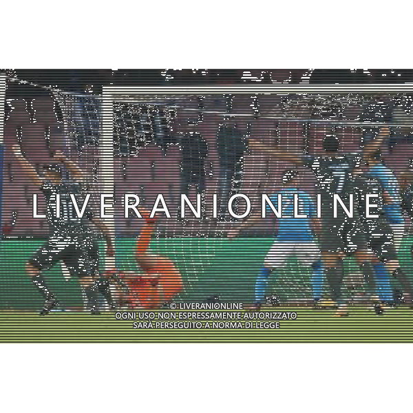 Napoli - Manchester City Champions League 01/11/2017 nella foto IL GOL DI OTAMENDI ©Mosca / AGENZIA ALDO LIVERANI SAS 