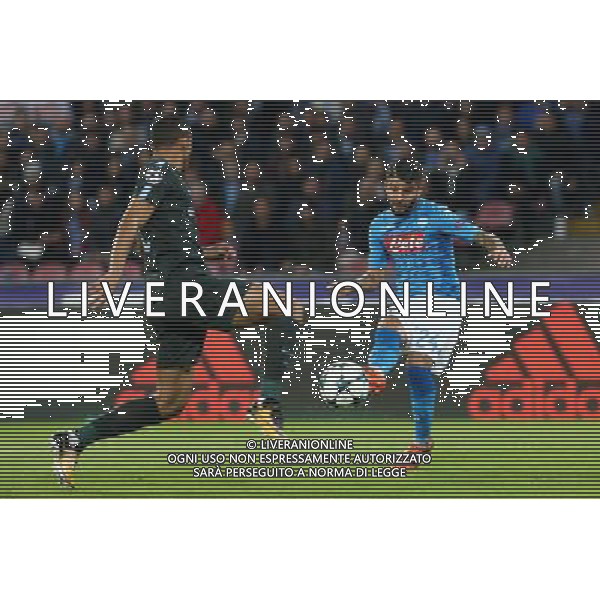 Napoli - Manchester City Champions League 01/11/2017 nella foto LORENZO INSIGNE ©Mosca / AGENZIA ALDO LIVERANI SAS 