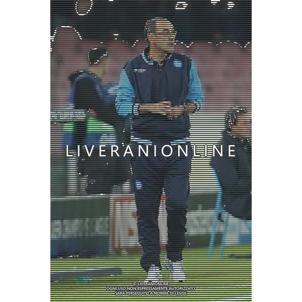 Napoli - Manchester City Champions League 01/11/2017 nella foto MAURIZIO SARRI ©Mosca / AGENZIA ALDO LIVERANI SAS 