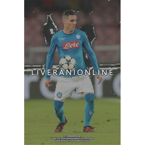 NAPOLI - MANCHESTER City Champions League 01/11/2017 nella foto JOSE\' CALLEJON ©MOSCA / AGENZIA ALDO LIVERANI SAS 