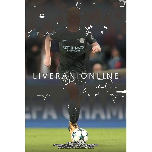 NAPOLI - MANCHESTER City Champions League 01/11/2017 nella foto: KEVIN DE BRUYNE ©MOSCA / AGENZIA ALDO LIVERANI SAS 